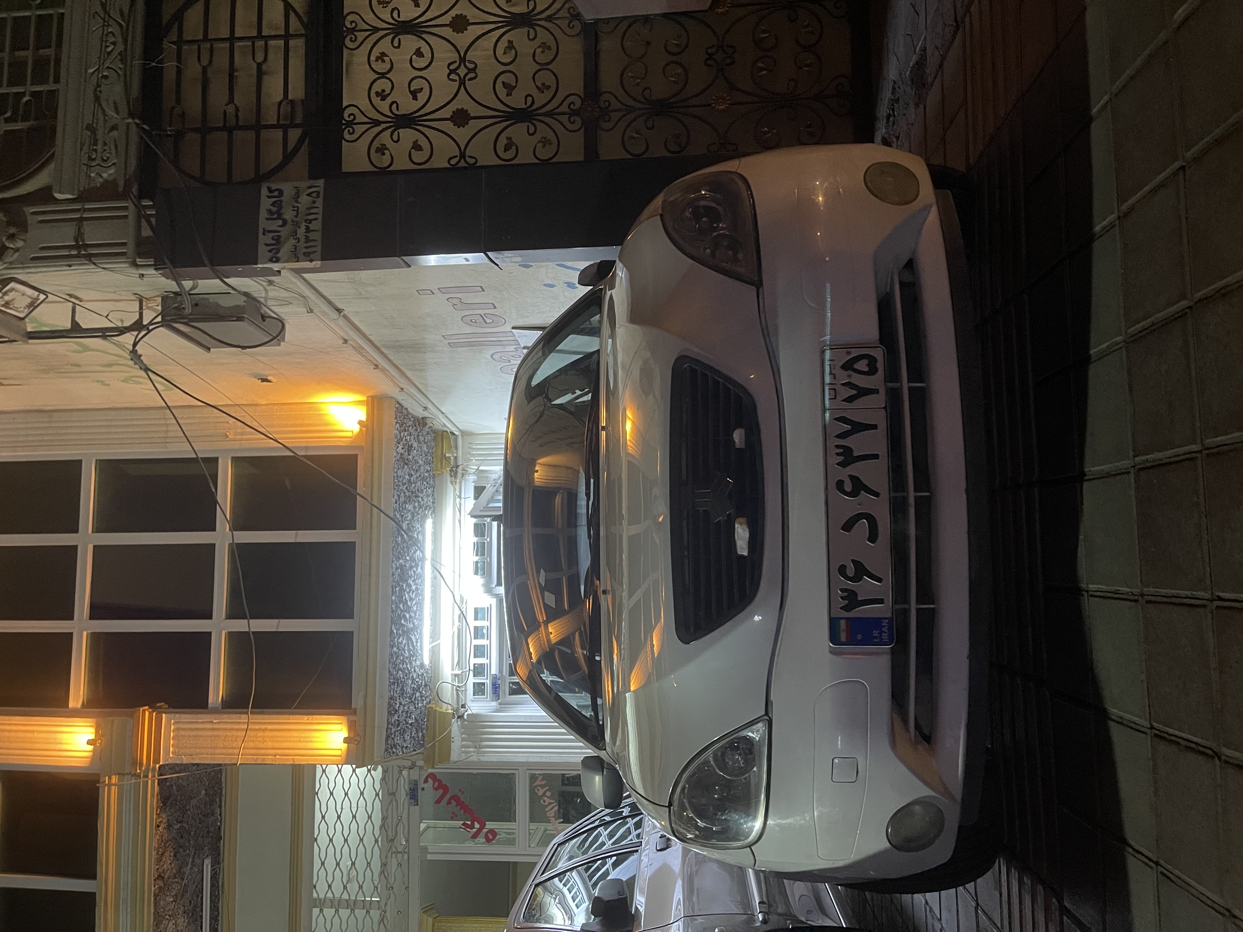 تیبا 2 - سفید - مدل 96 - بدون رنگ