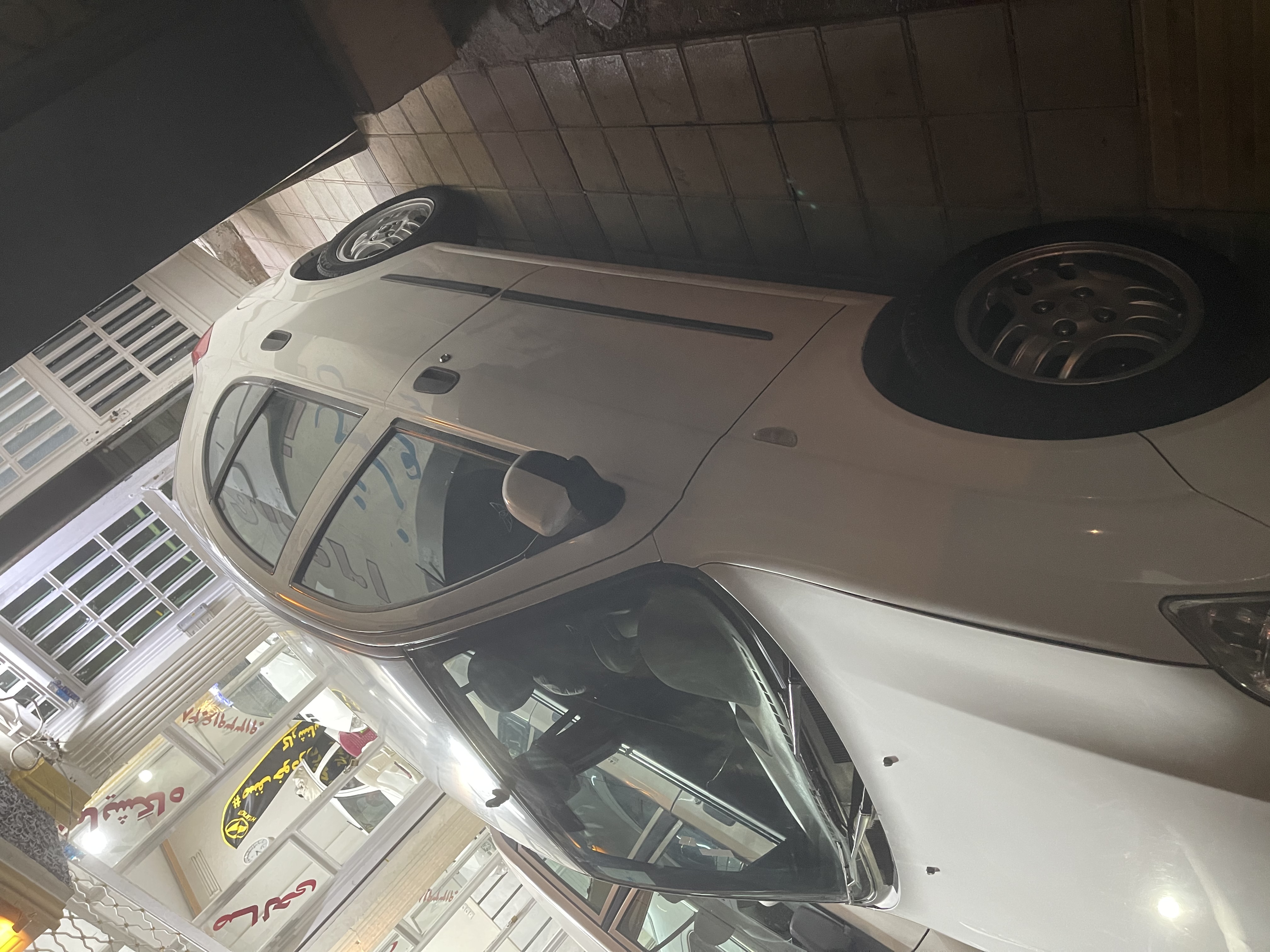 تیبا 2 - سفید - مدل 96 - بدون رنگ