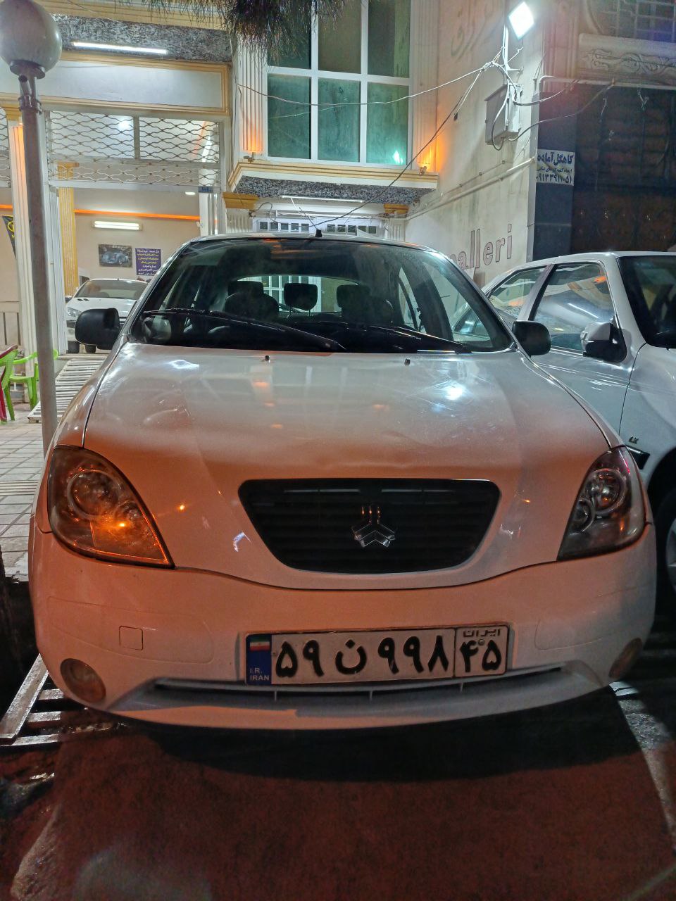 تیبا 2 سفید مدل 1400 - سالم و کم کارکرد