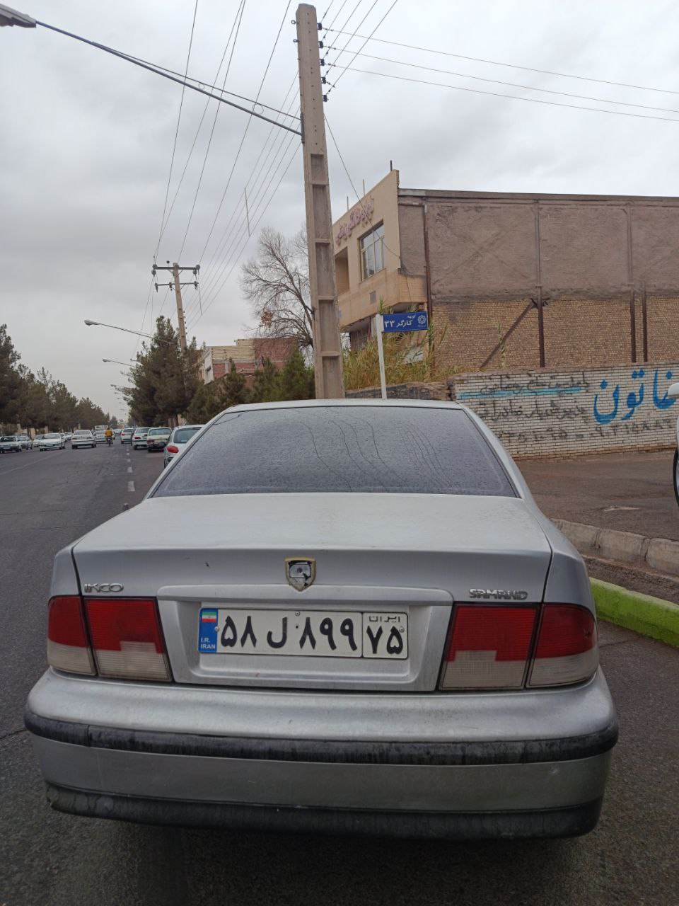 سمند نقره ای مدل88 مقرون به صرفه 